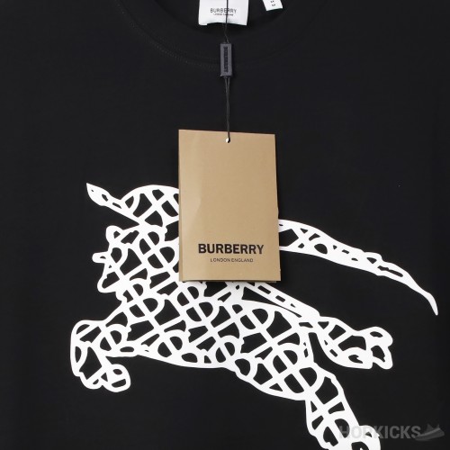 Burberry Horse Logo Black T-Shirt